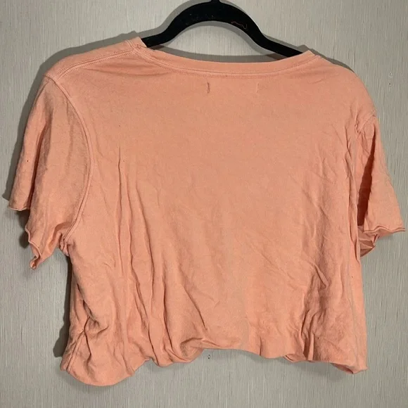 We The Free Peach Crop Top - Picture 5 of 5